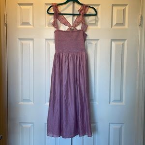 Madewell Pink Midi Dress